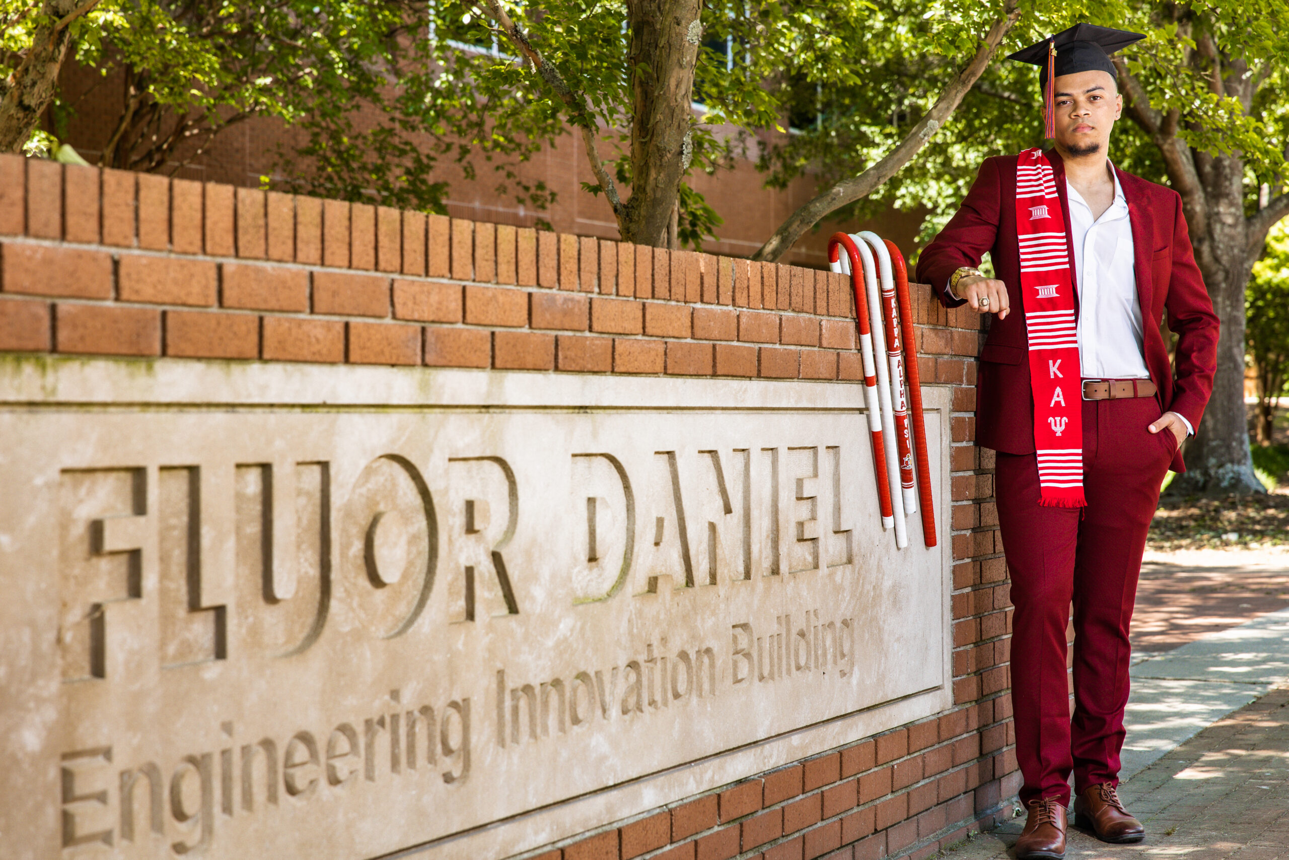 senior graduate at Clemson